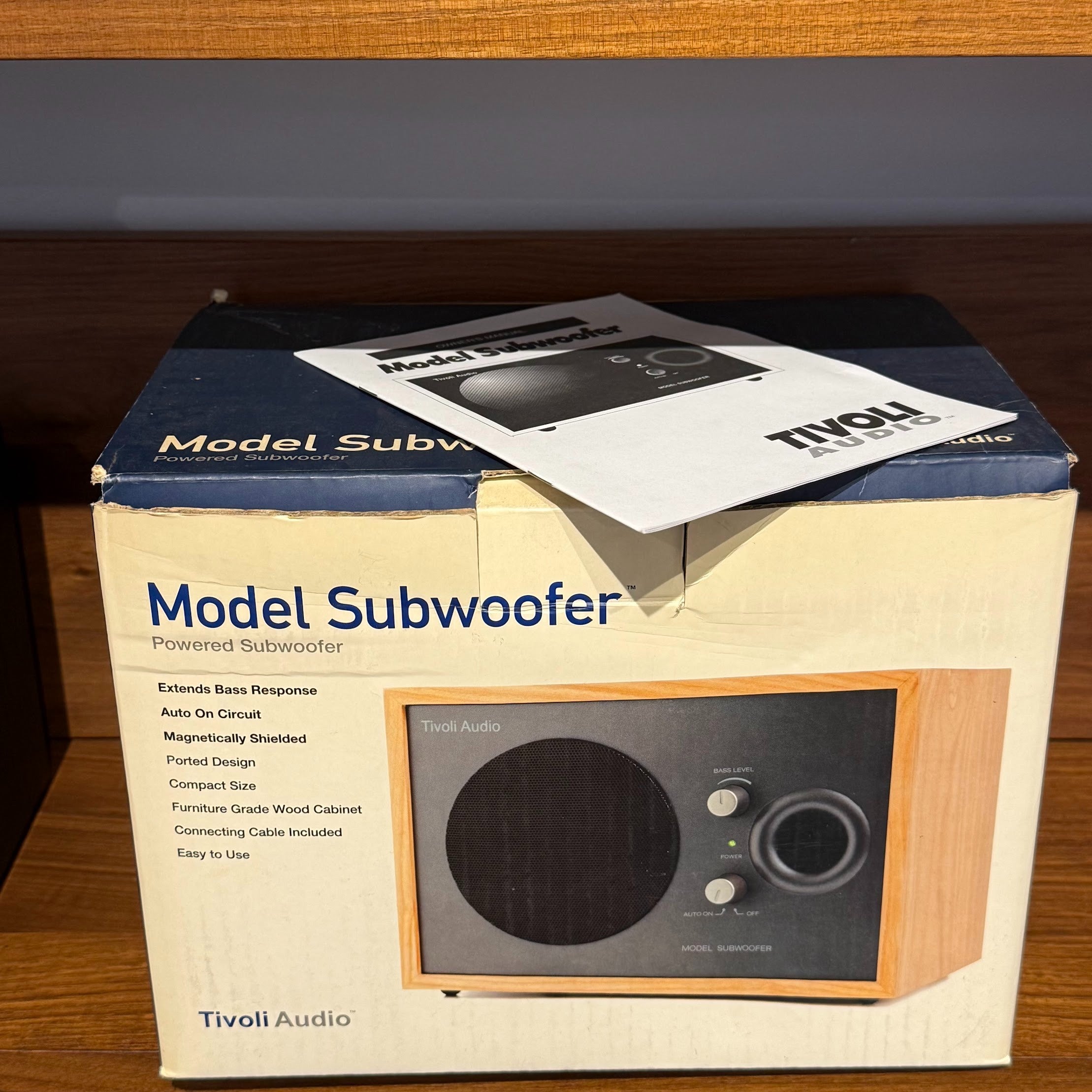 Tivoli Audio Model Two AM/FM Radio w R Speaker/ Subwoofer | Modern