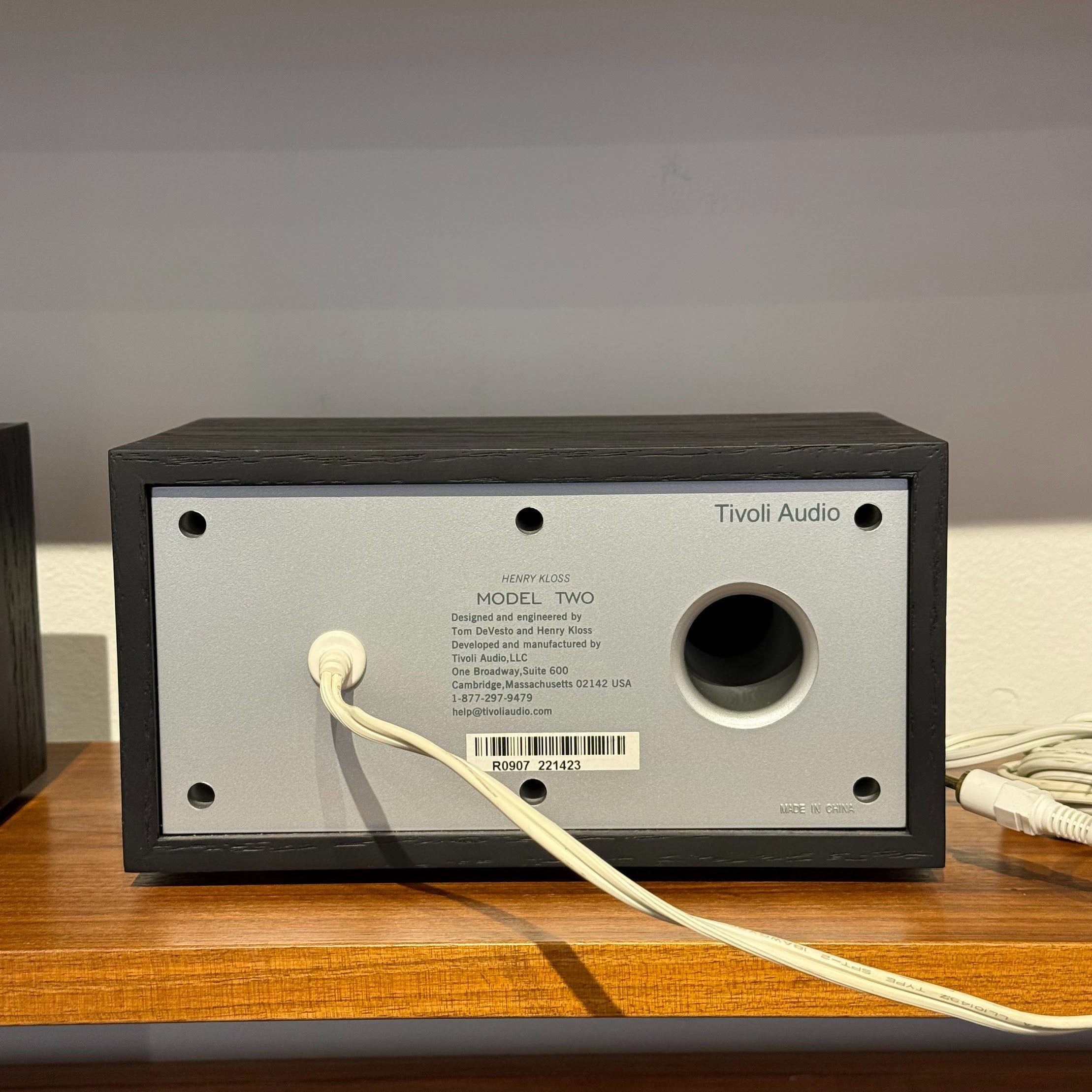 Tivoli Audio Model Two AM/FM Radio w R Speaker/ Subwoofer | Modern